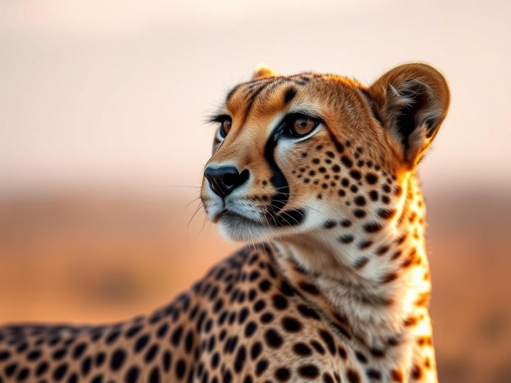 Cheetah scanning the horizon in Kidepo Valley National Park Cheetah scanning the horizon in Kidepo Valley National Park