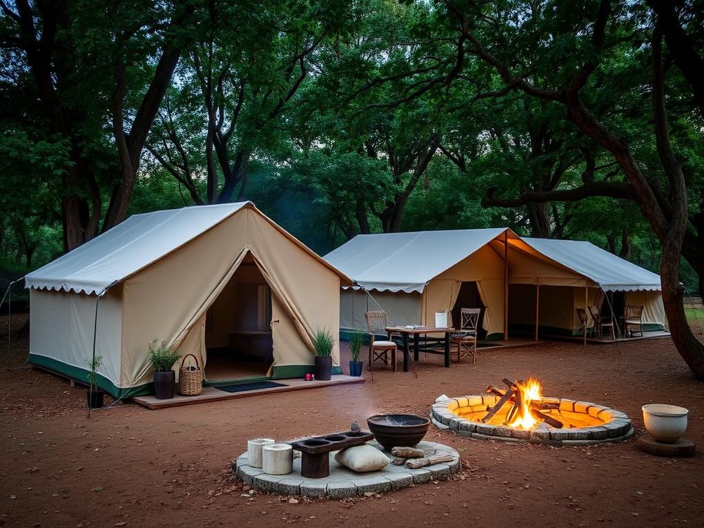 Budget camping in Murchison Falls National Park