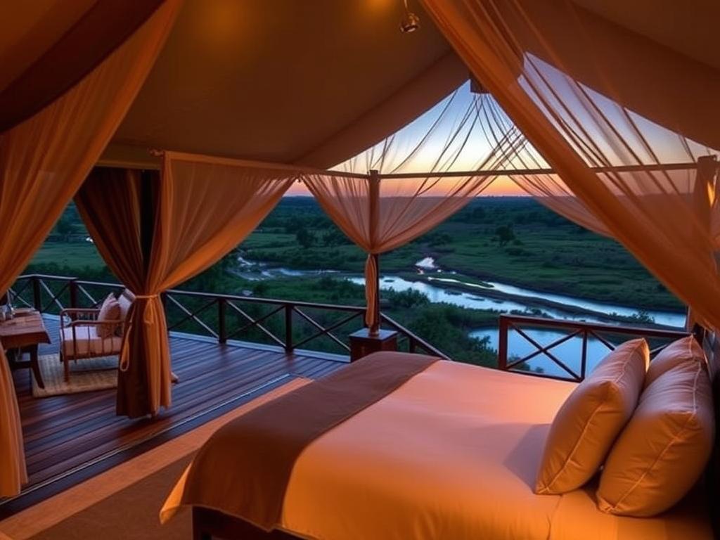 Luxury safari lodge in Murchison Falls National Park